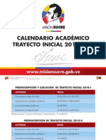 Calendario Academico TI 2010