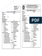 Formulir Pemeriksaan Radiologi Formulir Pemeriksaan Radiologi