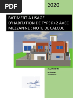 0 - Note de Calcul PDF