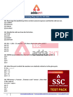 Formatted Reasoning Mega Quiz For SSC CHSL 1 3 PDF