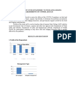 Type of Business: The Effects of Covid-19 Pandemic To Food and Lodging Establishments of Conner, Apayao