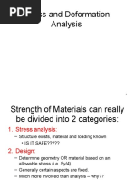 Stress and Deformation Analysis