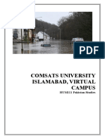 Comsats University Islamabad, Virtual Campus: HUM111 Pakistan Studies