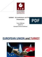 European Union and Turkey Presentation