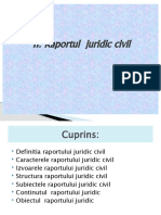 Raportul Juridic Civil