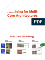 Pipelining For Multi-Core Architectures