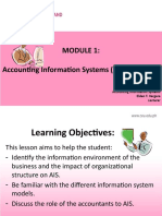 Accounting Information Systems (AIS) Overview
