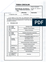 TESDA Circular No. 115-2020