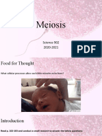 Meiosis: Science 902 2020-2021