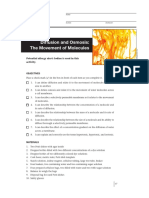Diffusion and Osmosis Lab Activity PDF