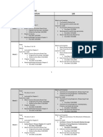 Schedule:: This Schedule Is Subject To Change