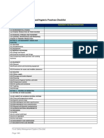 Audit Checklist PRPs