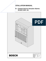 Installation Manual: UEZ 2000 LSN - Central Unit For Intrusion Alarms 30.0221.9451 A2