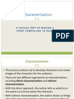 Characterization MYP Notes