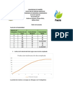 Teoría de La Productividad-Economía Agrícola