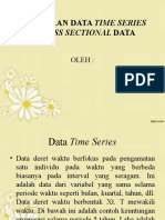 Perbedaan Data Time Series & Cross Sectional Data