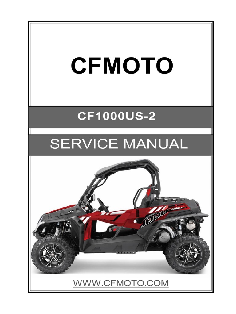 CFMOTO UFORCE 1000 SERVICE MANUAL PDF FREE DOWNLOAD 2020 intelligence overview