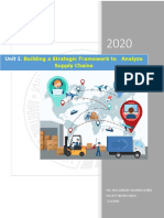 Unit I. Building A Strategic Framework To Analyze Supply Chains