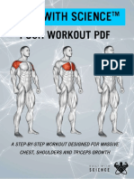 Push Workout PDF: Built With Science