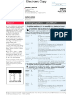 Product Building Regulations - Detail Sheet 1: Designated by Government To Issue European Technical Approvals