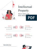 Intellectual Property Thesis Premium by Miguel