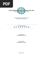 Staffing-Term Paper