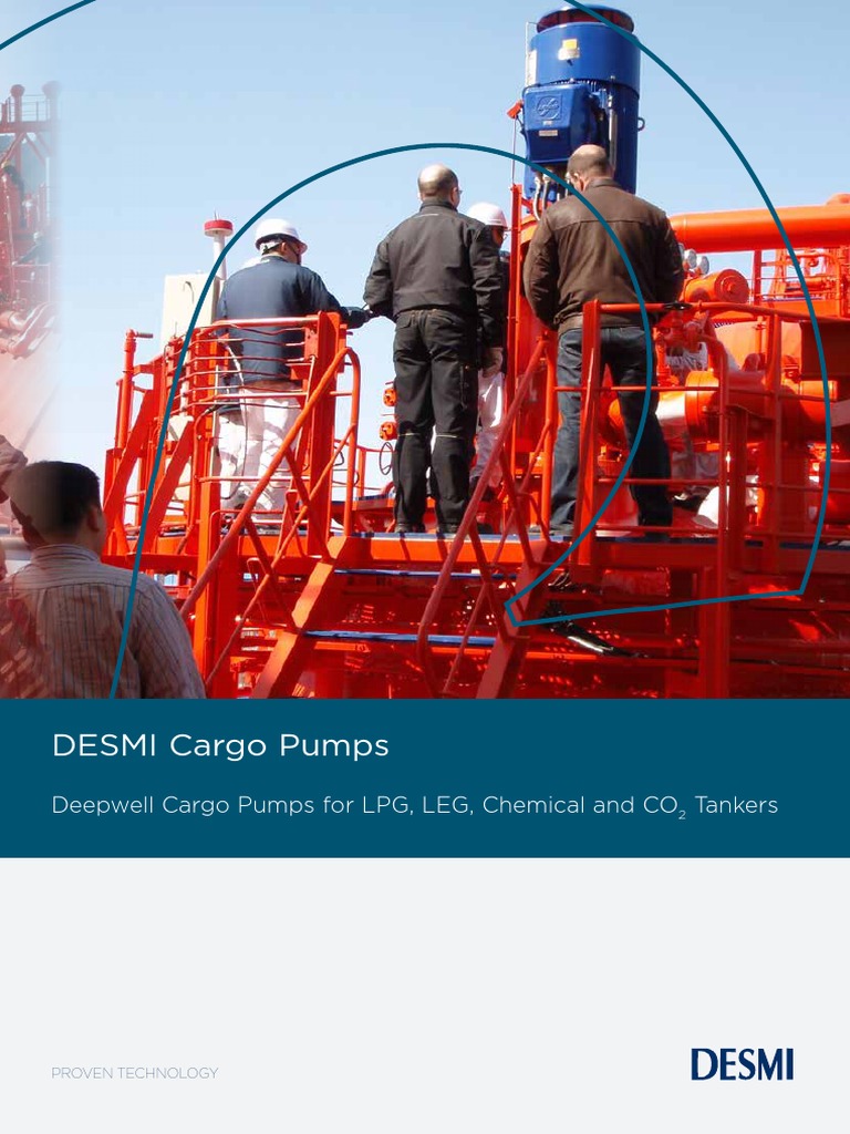 Deepwell Cargo Pumps for Tankers | PDF | Pump | Pipe (Fluid Conveyance)