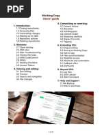 Working Copy: Users' Guide