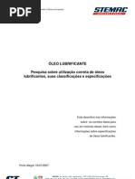 Óleos Lubrificantes