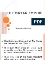 The Mayan Empire: Muhammed Esad Gunes