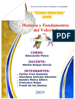 Historia y Fundamentos Del Voley