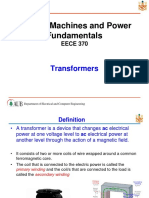 Electric Machines and Power Fundamentals: Transformers