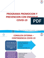 Programa Promocion y Prevencion Con Enfoque Covid-19