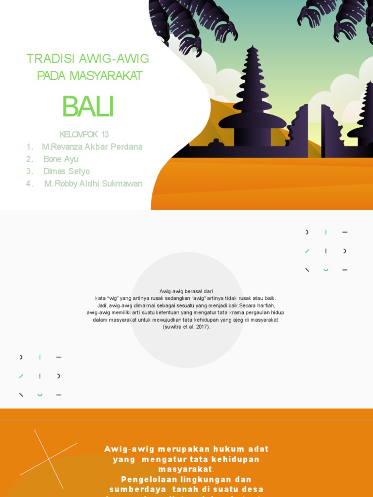 TRADISI AWIG-AWIG PADA MASYARAKAT BALI-dikonversi | PDF