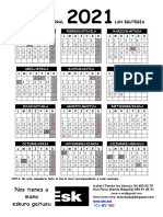 Calendario 2021 PDF