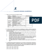 Taller Preparación Parcial Métodos Estadísticos Corte 1