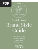 Violets Garden Brand Style Guide 8