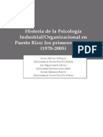Historia de La Psicologia Industrial Organizacional PDF