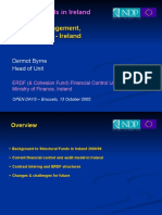 Structural Funds in Ireland Financial Management, Control & Audit - Ireland