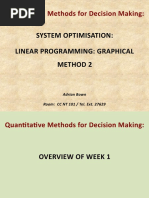 Topic 6 - Linear Programming - Graphical Method 2