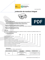 Gafas de Protección de Monturaintegral PDF