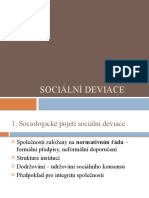 Sociální Deviace