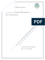 Ahmed Mostafa Abdelrady - Efficiency VS Effectiveness- Assignment 1
