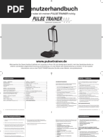 Benutzerhandbuch Pulse Trainer PDF