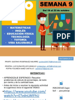 Primer Grado 19-23 Oct