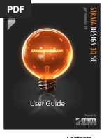 Strata Design 3D SE User Guide