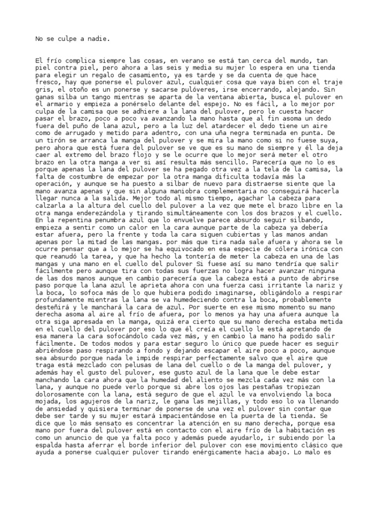 No Se Culpe A Nadie Julio