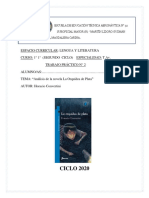 Análisis de la novela La Orquídea de Plata para el curso de Lengua y Literatura