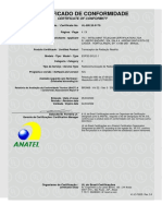 ESP32-SOLO-1 ANATEL Certification