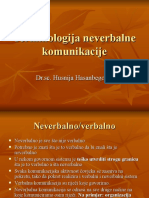 Terminologija Neverbalne Komunikacije